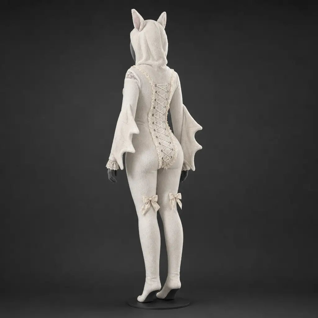 The Lilith — Lace Corset Bat Onesie