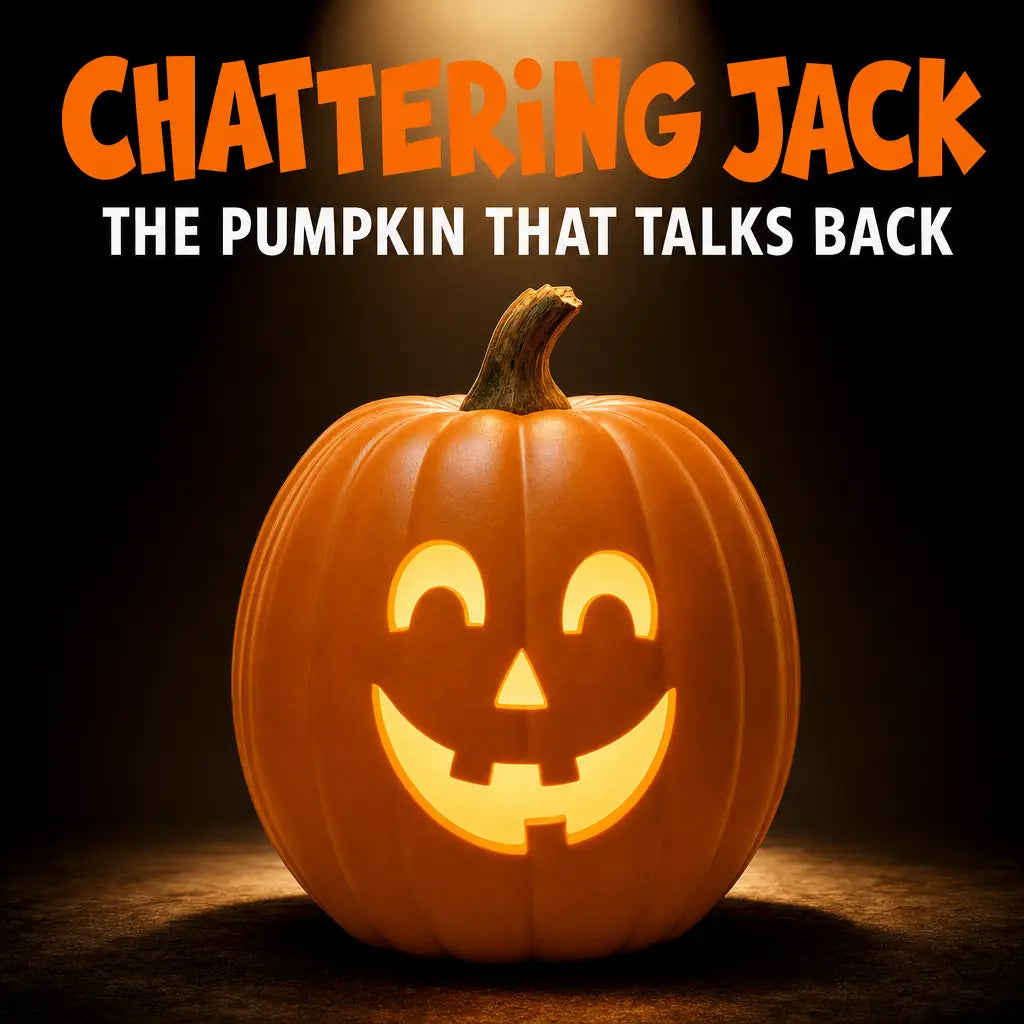 Chattering Jack - Animated Jack O Lantern