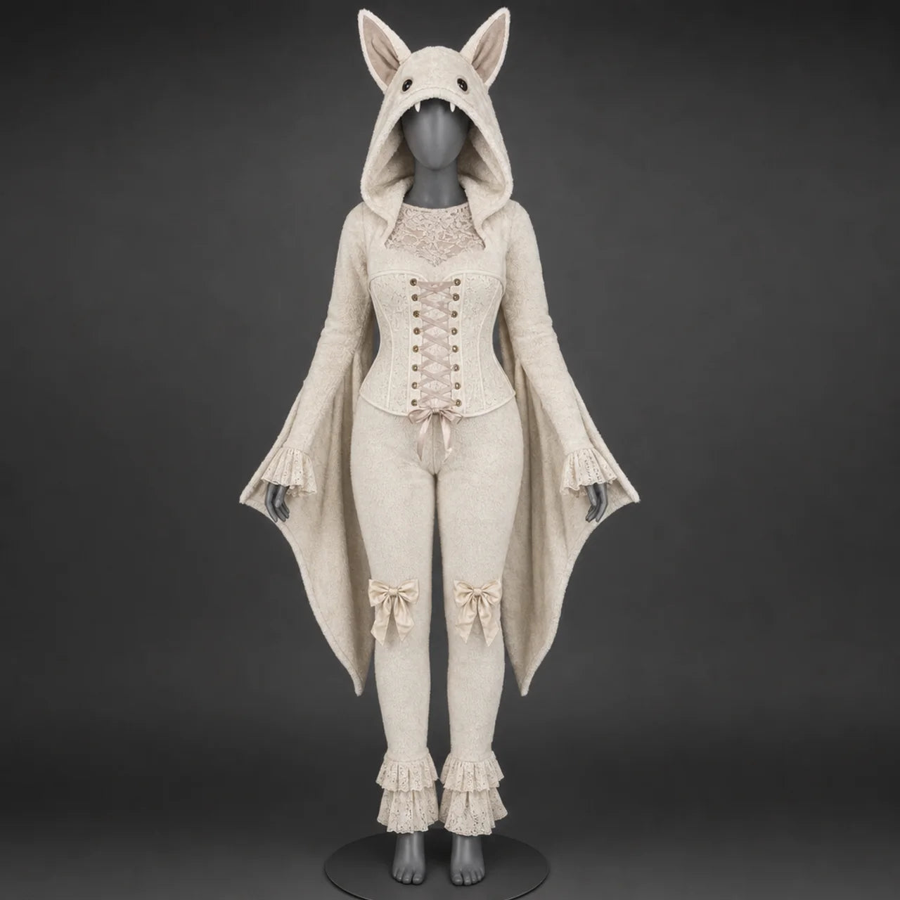 The Litlith Lace - Corset Bat Onsie